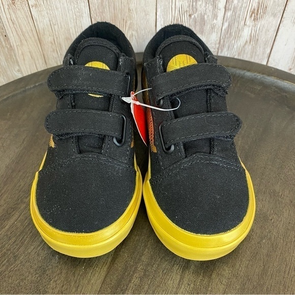 Vans x Harry Potter Old Skool V Goldensnitch Sneaker Size 4.5 Toddler - Picture 2 of 10